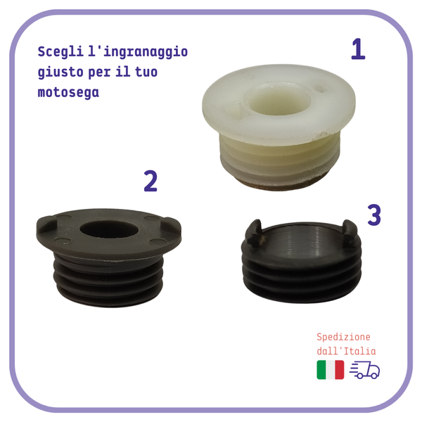 Vite senza fine Pompa Olio per Motosega Echo CS 260 350